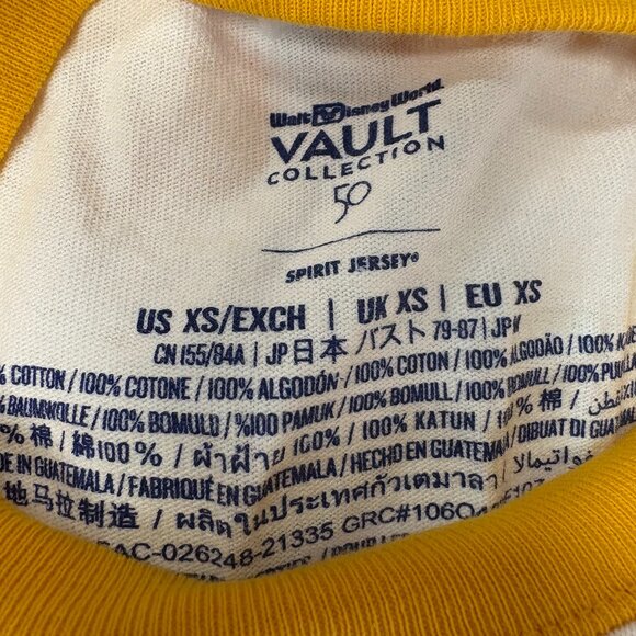 Walt Disney World Spirit Jersey - Size XS - 50th Anniversary Vault Collection - Picture 3 of 3